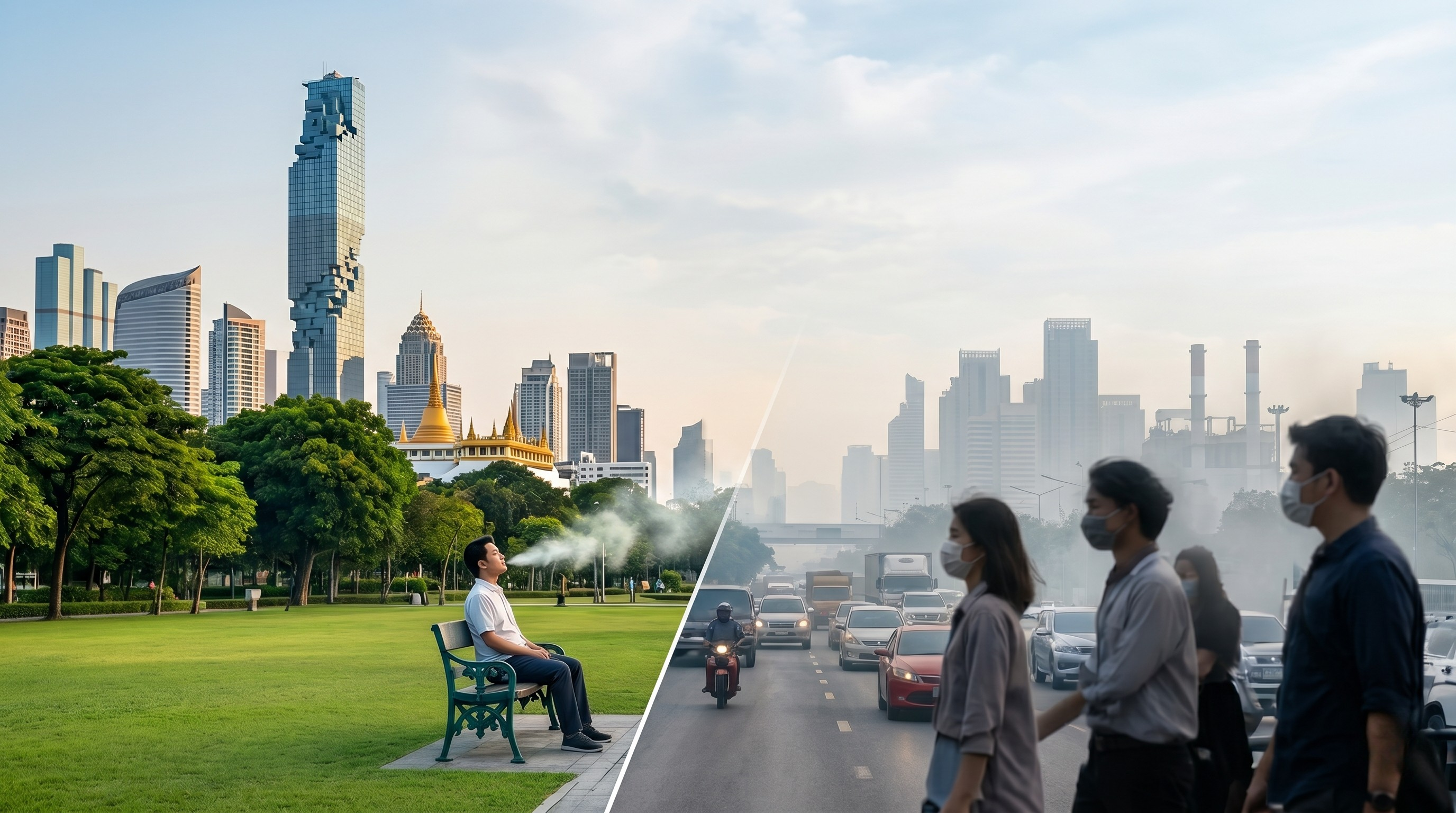 PM2.5 ในไทยเกิดจากอะไร? แยกแหล่งกำเนิดหลัก พร้อมวิธีป้องกันแบบเข้าใจง่าย