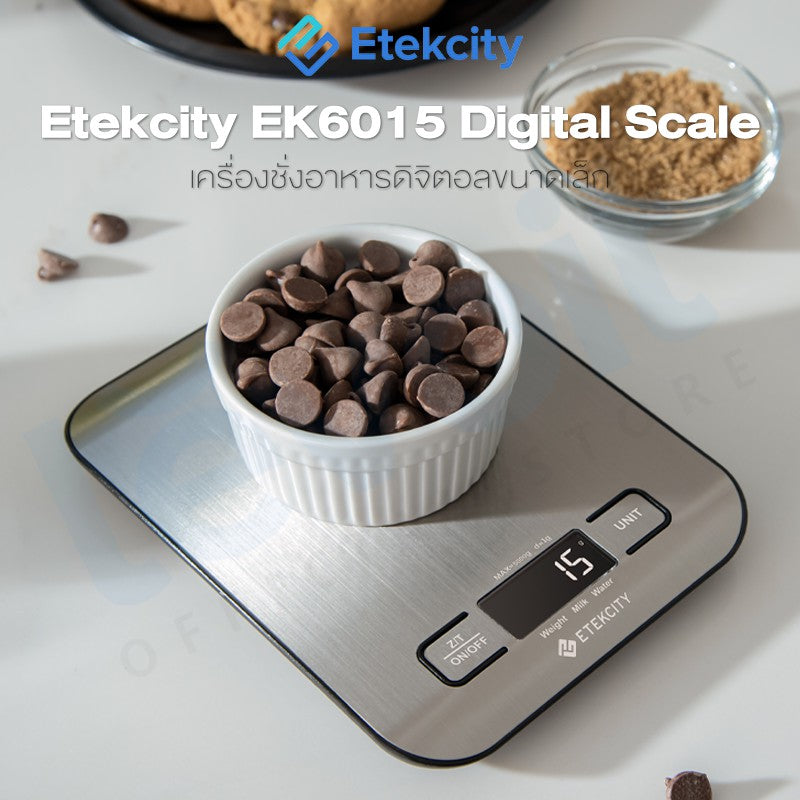 [พร้อมส่ง] Etekcity EK6015 Digital Kitchen Scale ตาชั่งดิจิตอล เครื่องชั่งอาหารดิจิตอล