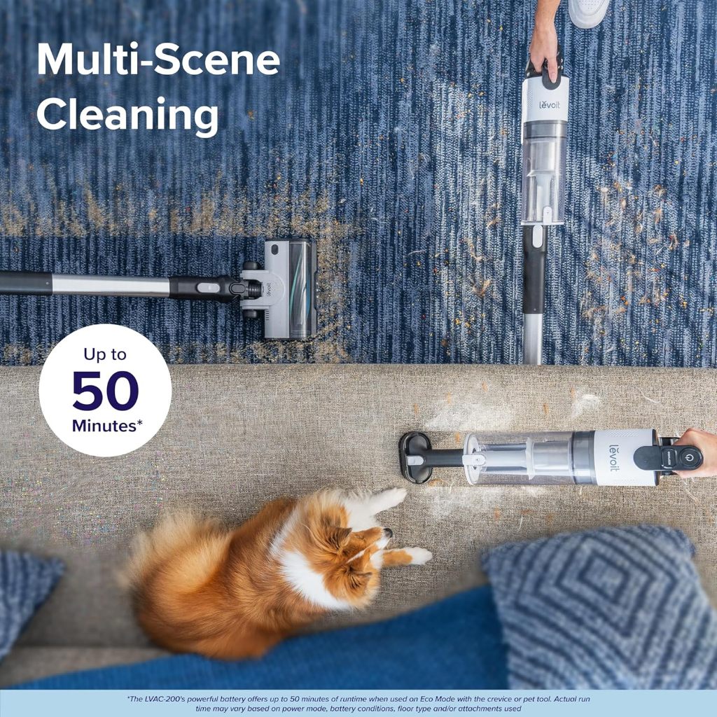 [ติดต่อทางแชท] Levoit LVAC-200 แบตเตอรี่ ที่ชาร์จ battery Pet Vacuum Cleaner เครื่องดูดฝุ่นไร้สาย